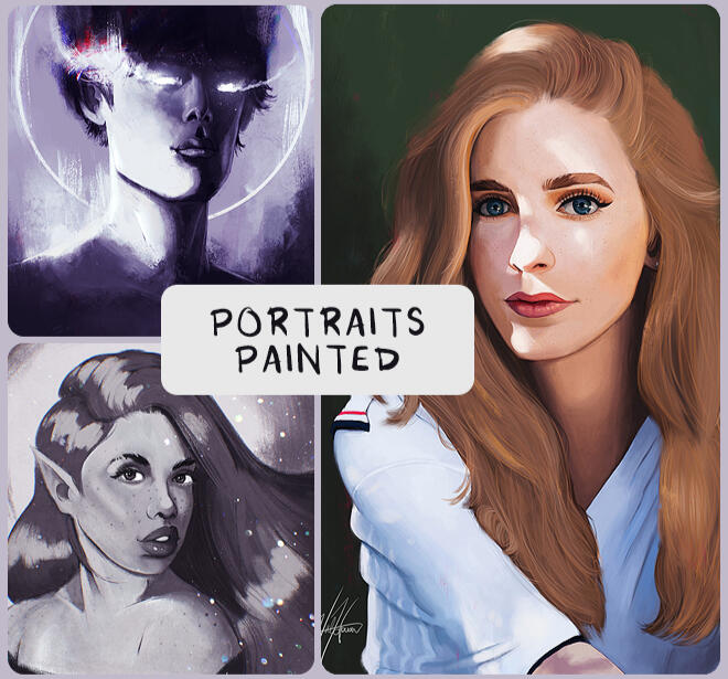 Portraits Painted