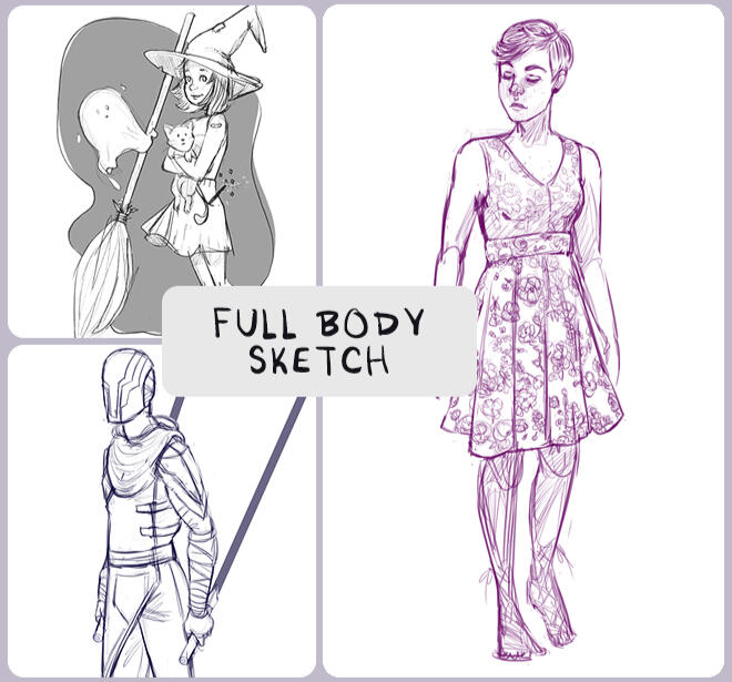 Full Body Sketch